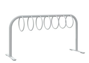 Silver Bike Rack