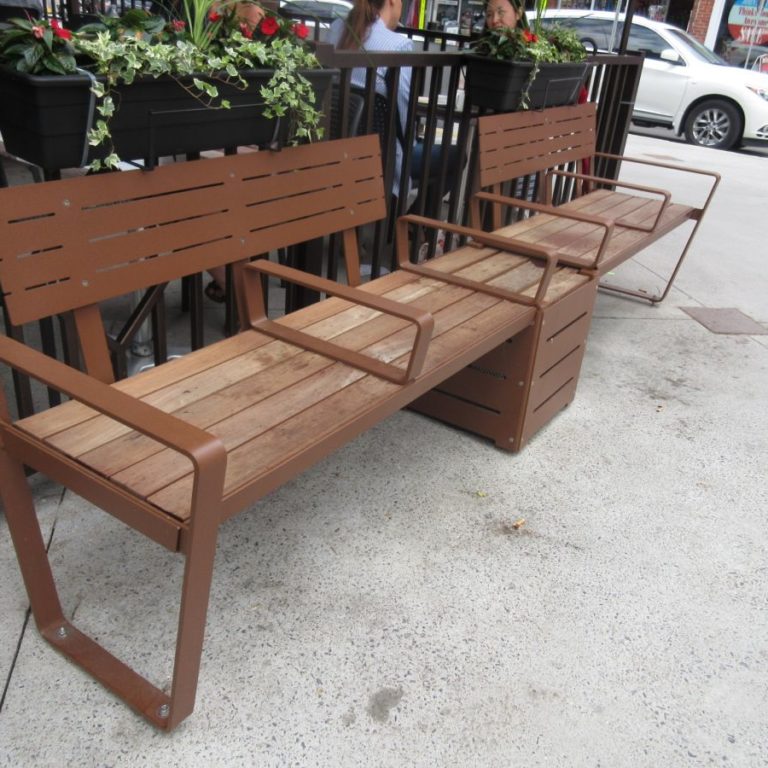 Byward Market Benches in Brown