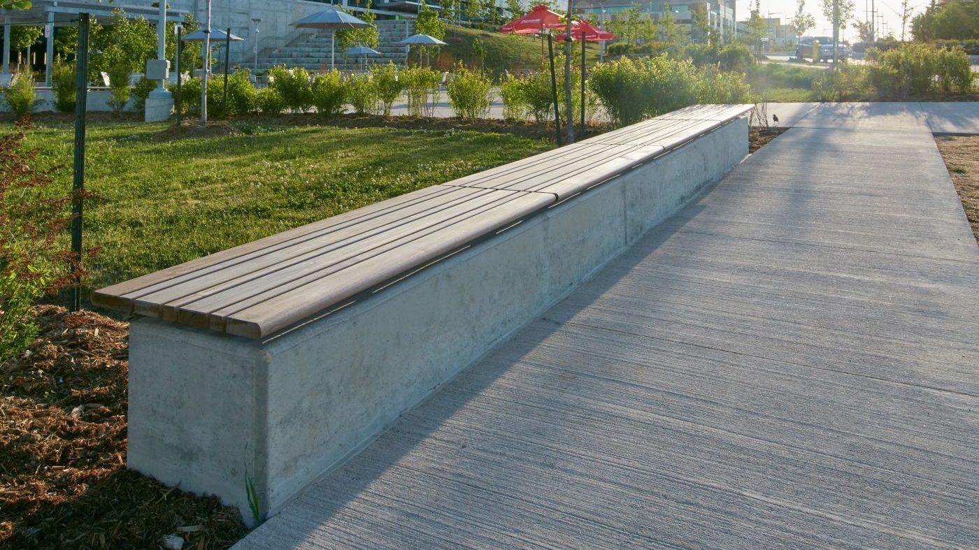 Backless Bench at Hospital