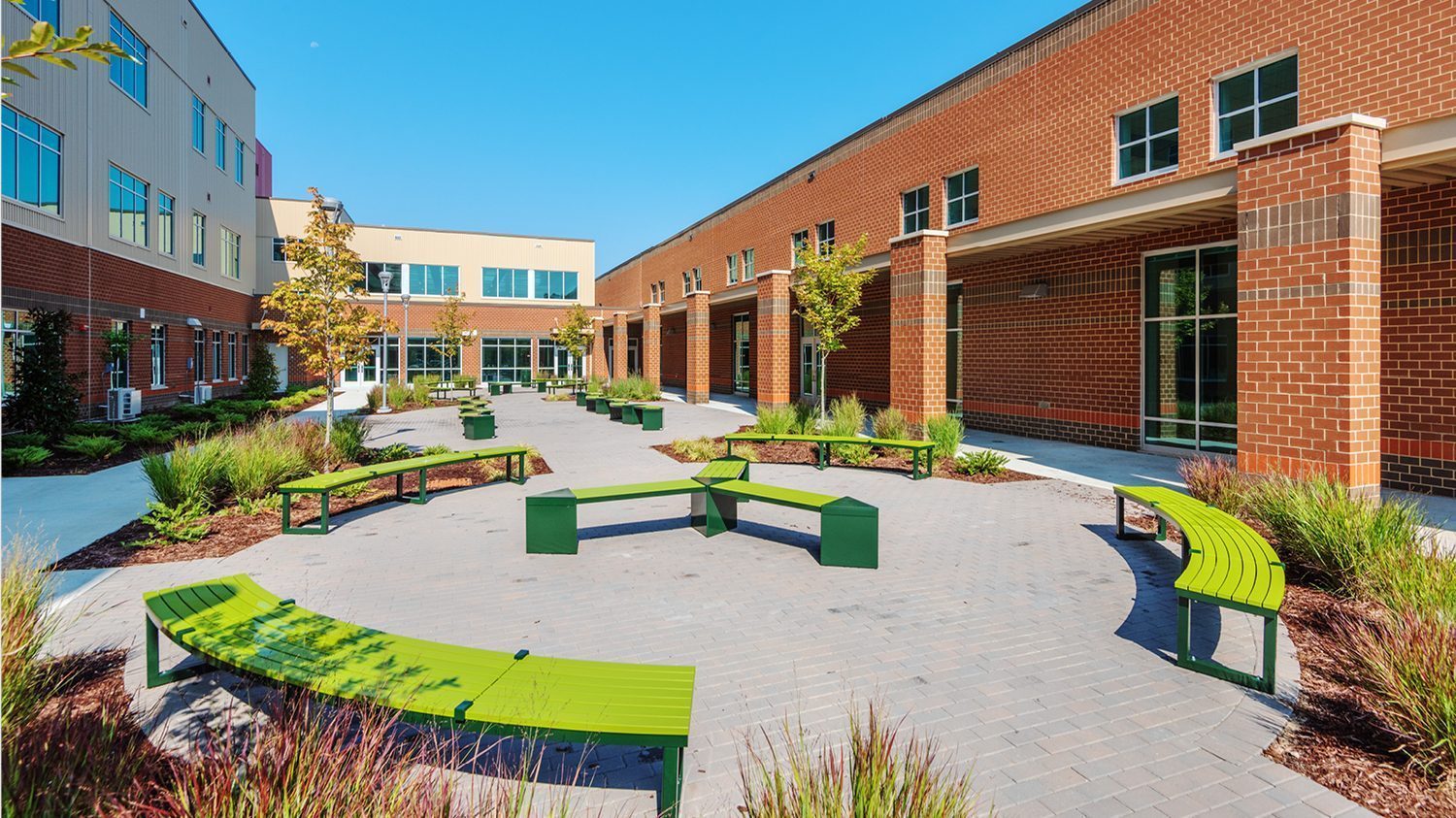 Green Ogden and Lexicon in school yard