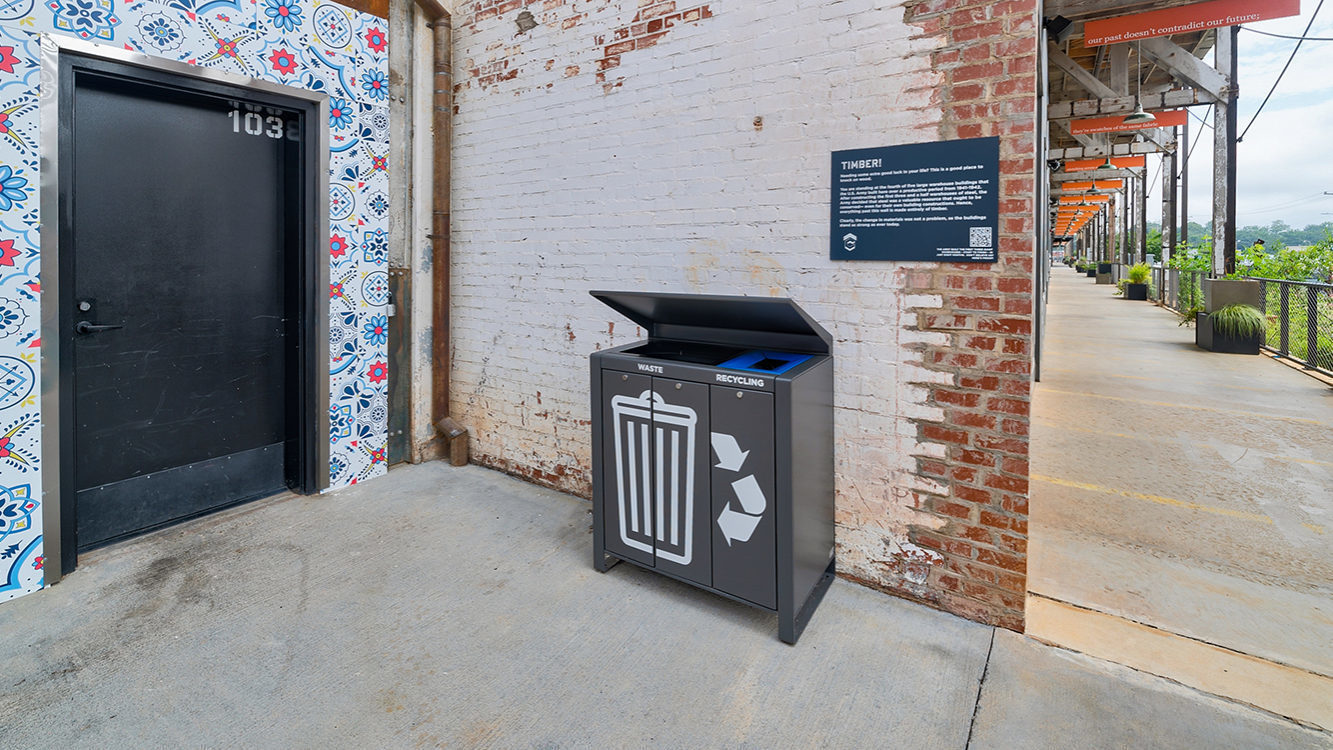 Lexicon Waste & Recycling Unit at Camp North End