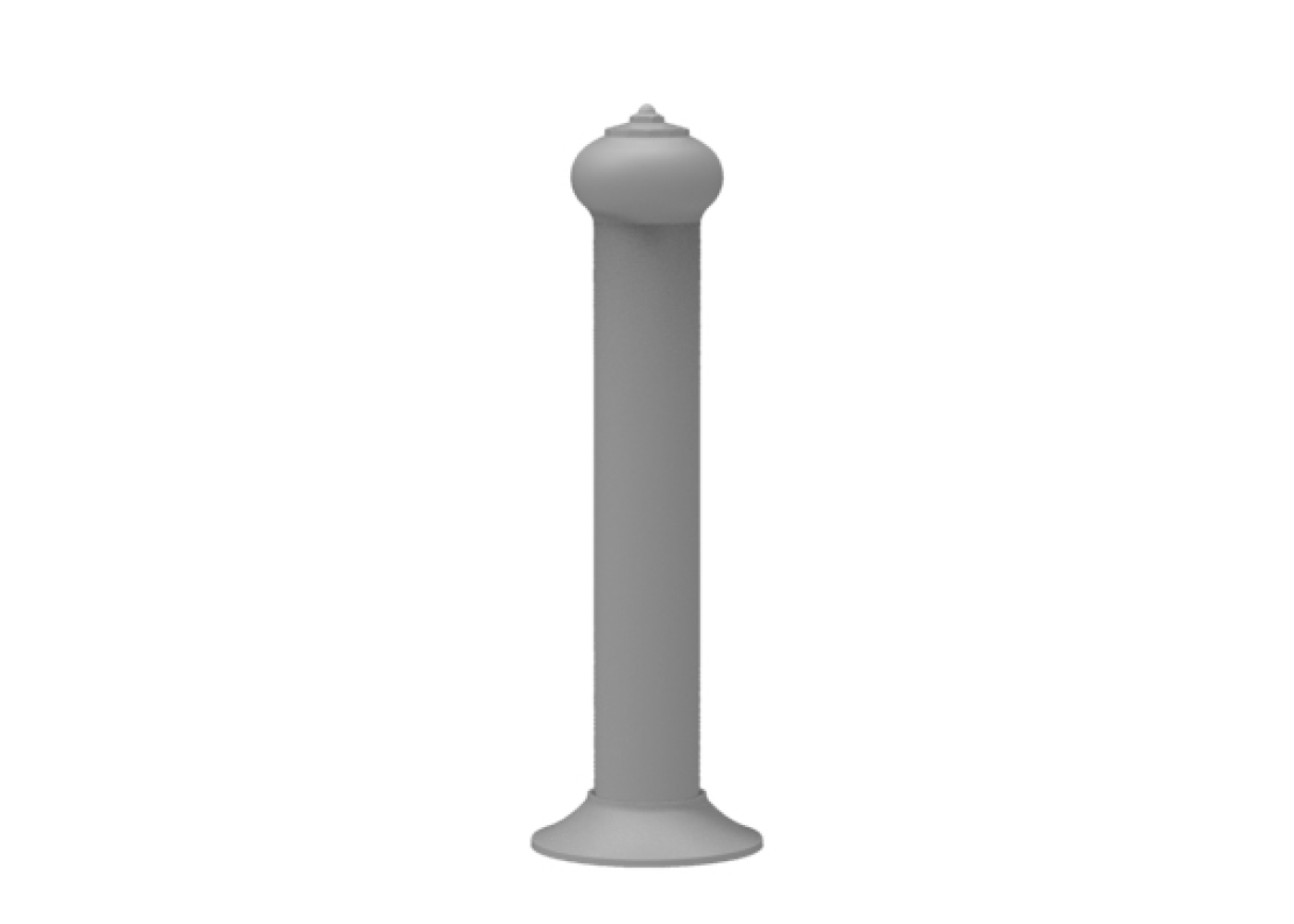 Grey Bollard