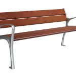 Backed Bench with End Arms