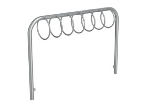 Bike Rack with Seven Loops