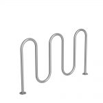 Silver Bike Rack