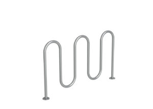 Silver Bike Rack