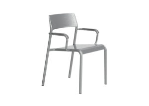 Metal Chair in Grey