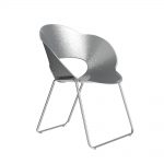 Batter chair in grey