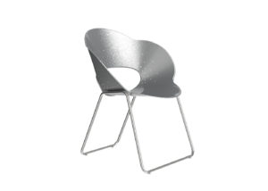 Batter chair in grey