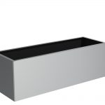 Long Grey Planter