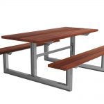 Auburn Picnic Table with bench seating