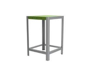 Grey and Green Stool