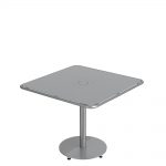 Small Metal Square Table