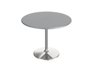 Grey Circular table