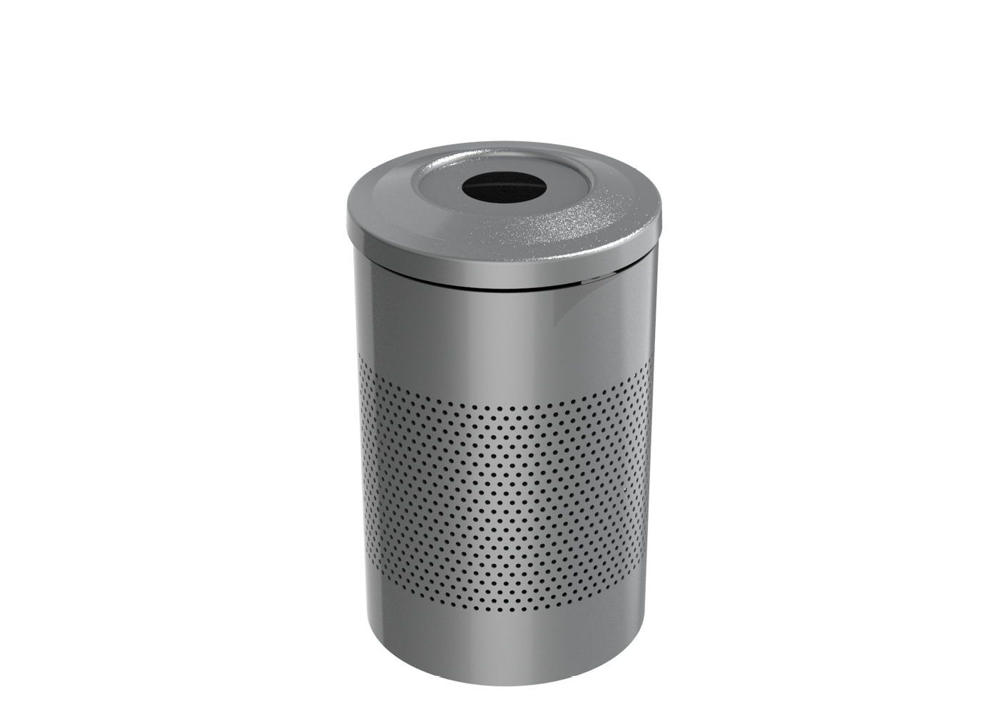 Trash Bin with Small Dot pattern