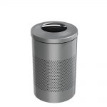 Trash Bin with Dotted Pattern