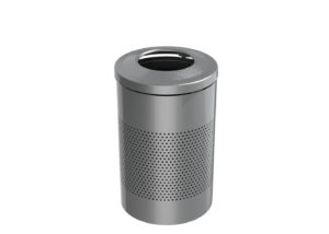 Trash Bin with Dotted Pattern