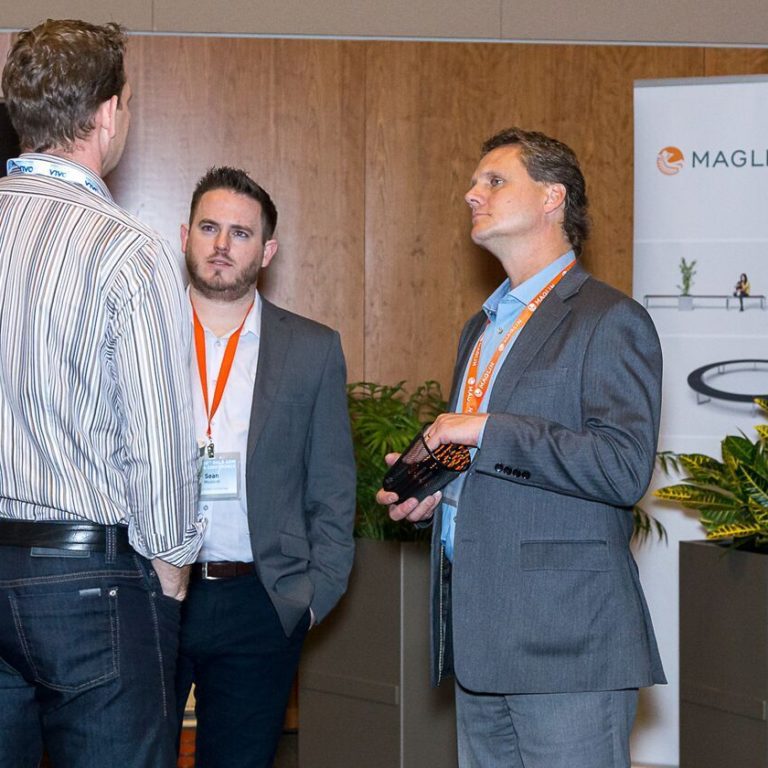 Maglin Staff at a Conference in 2016