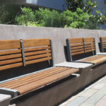 Mounted Backed Benches