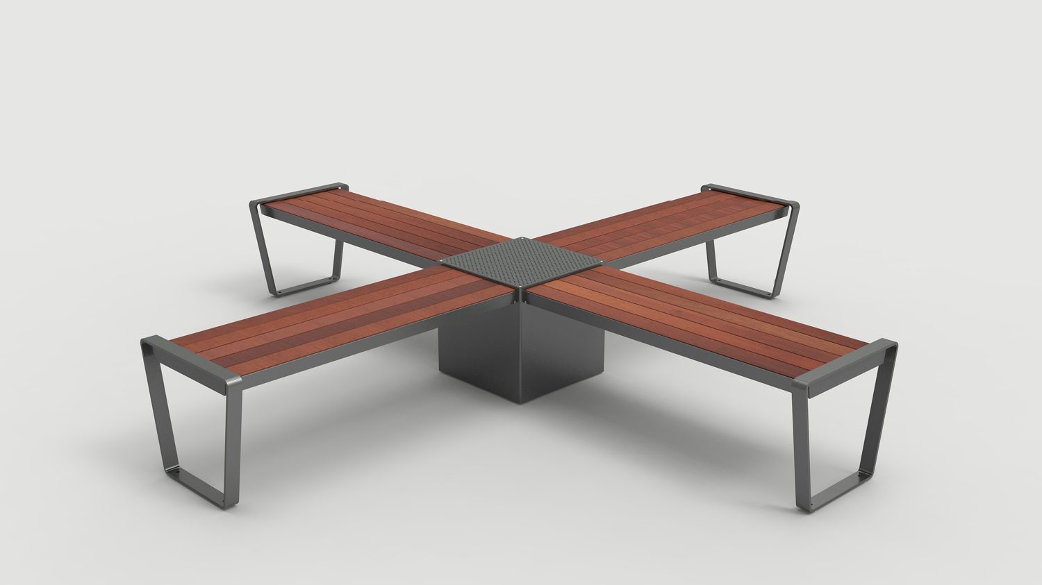 Lexicon Layout LXM1500-00001: Straight, Backless Wood, Armless, Square Module