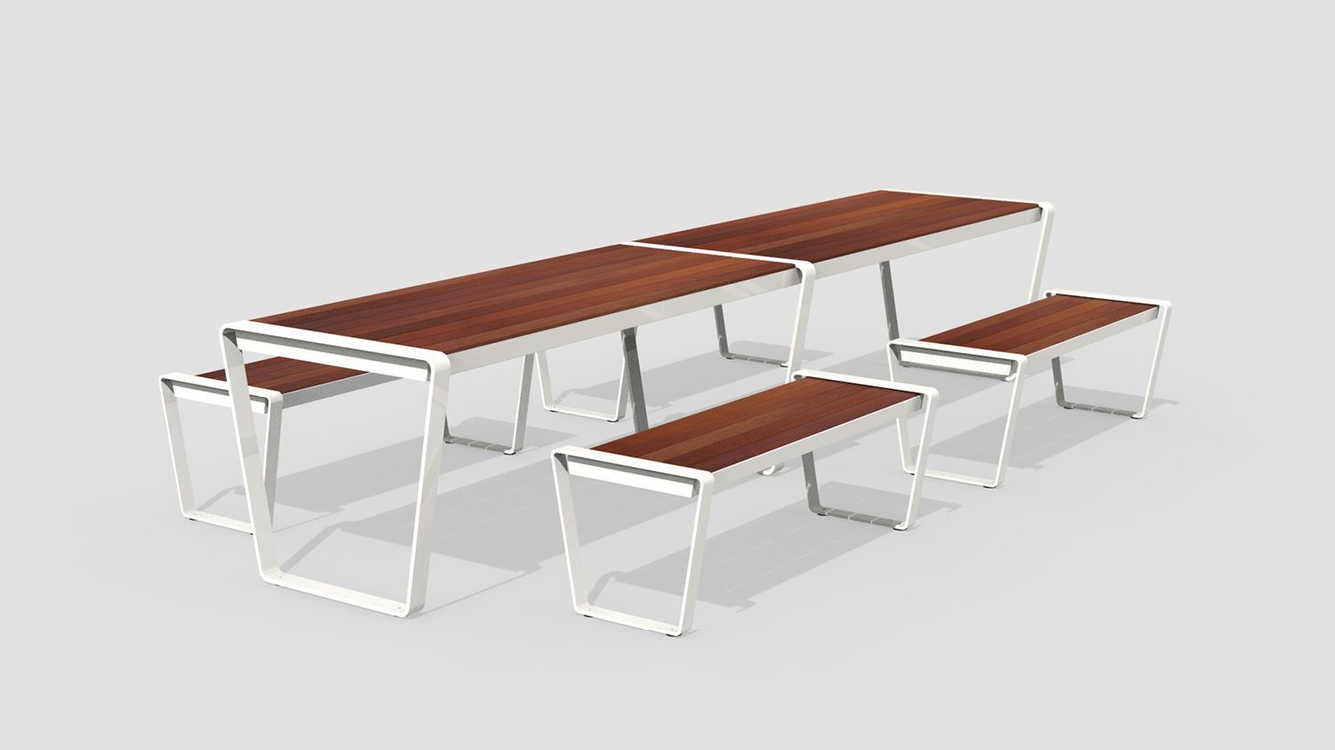 Lexicon Layout LXM1500-00094: 6' Tables, 4' Benches