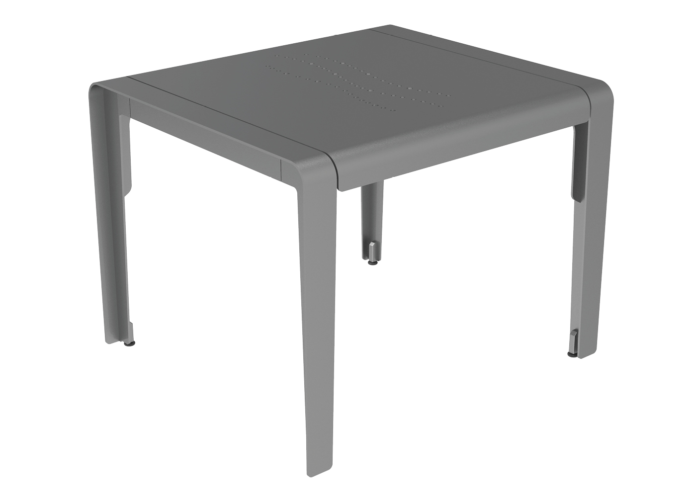 2700 Series - ALUM Café Table, Prosecco Pattern