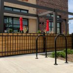 MBR-0500 Bike Racks in front of Chick-fil-a