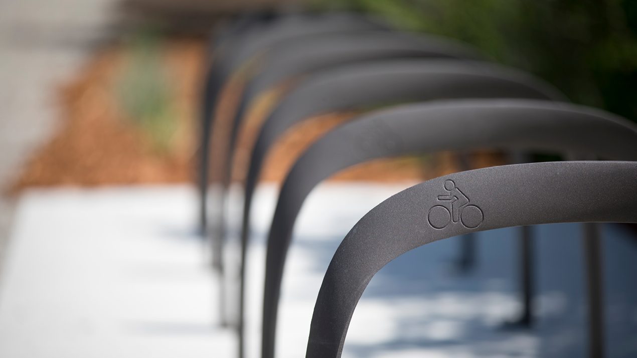 MBR-1600 SC Bike Racks close-up