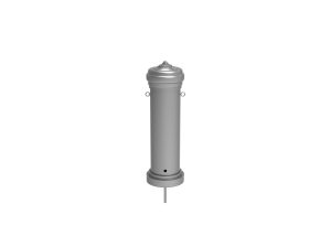 MBO-0200-00006: 200 Series Bollard, Base Type 2, Eyebolts