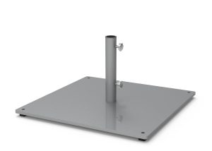 MUM-2400-00019: 90lb Weighted Square Steel Base,