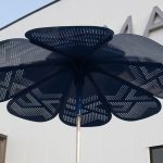 ROMA Sun Shade - Summit Pattern, Blue Powdercoat at Maglin head office