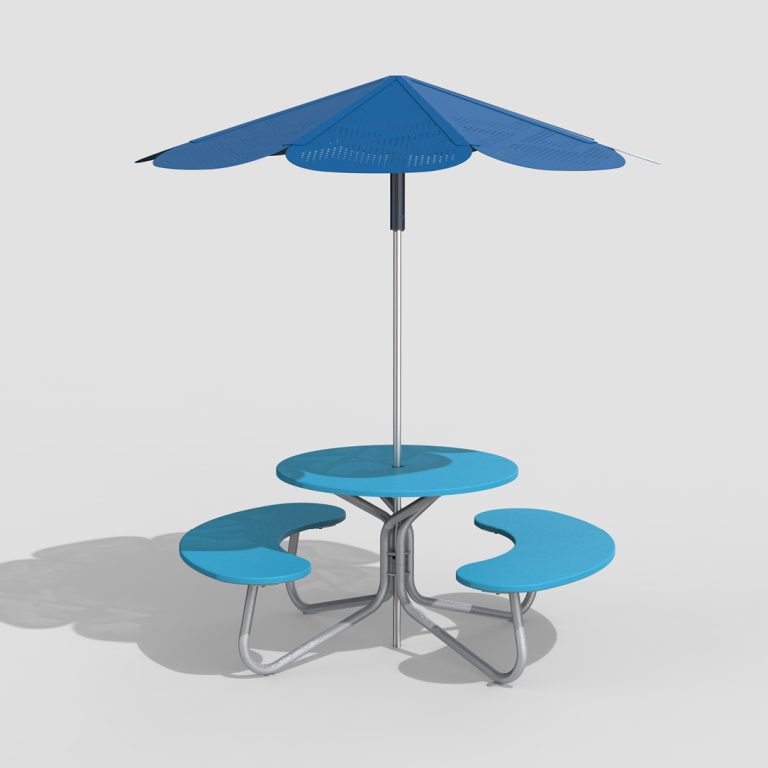 ROMA Sun Shade with FAVA Cluster Seating