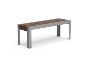 MBE-1050-00112: 1050 Backless Bench, 48in L, Ipe Wood