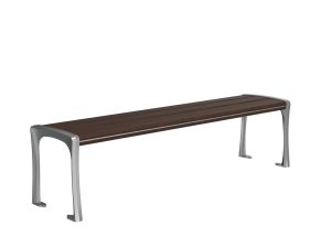 MBE-0870-00150: 800 Series - 870 Backless Bench, Thermally Modified Ash Wood