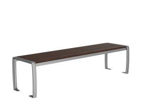 MBE-0970-00105: 900 Series - 970 Backless Bench, Thermally Modified Ash Wood