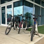 Stainless Steel Orbit Bike Racks at Stance Healthcare