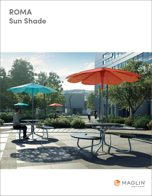 ROMA Sun Shade Brochure Cover